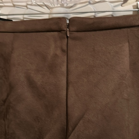 H&M Brown Pencil Skirt Knee-Length Workwear - Picture 9 of 13